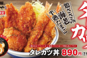 【画像】かつや、期間限定タレカツｗｗｗｗｗｗｗ