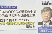 日本　教育に金をかけられない国に…国立大学「図書館の電気代払えません、本も買えません…トイレ改修できません…講師スタッフの人件費払えません…」