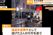３人組の貴金属店強盗をさすまたで撃退したガードマンがめちゃくちゃ強そう