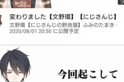 文野環、ガチで反省していた模様【にじさんじ】