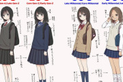 外国人「時代ごとの日本の女子の制服、どれがベストだと思う？」