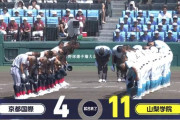 【甲子園】山梨学院が初の夏４強　昨夏Ｖ投手らから一発含む13安打11得点　京都国際連覇逃す