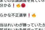 【悲報】れいわ新選組信者「ふふ、不正選挙だぁぁぁぁ！！！」