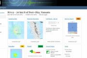 【法則】南太平洋バヌアツ諸島で「M6.9」の地震発生