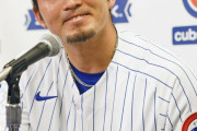 鈴木誠也がカブス入団会見！「熱意に心がやられた。涙するくらい」背番号27を喜び「マイク・トラウト　アイラブユー」　緊張で「カープから来た」言えずカープファンに謝罪＆感謝も！