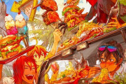 【FGO】美味しいもの食べてるインド勢！！　賑やかで最高だな！！