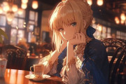 【FGO】午後のひと時を過ごすアルトリア！！　お茶してるアルトリア優雅ですね！