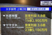 小泉進次郎農水省が言わなかった「営業利益500％の卸売業者」をNHKが晒上げてしまう
