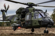 ドイツ陸軍迅速対応部隊部のNH-90輸送ヘリが兵員や物資を最前線に高速輸送…NATO軍年次演習！