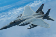 米空軍のF-15C戦闘機がイギリス沖の北海で墜落、パイロットの生死不明…訓練飛行中！