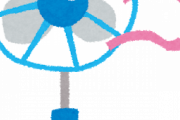 扇風機外に向けてる家があってわろた