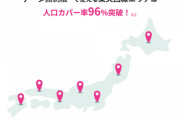 楽天モバイル、目標の4G人口カバー率96％を4年前倒しで達成