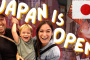 海外視聴者「楽しみ！」世界旅行中のファミリーが大阪へ！初めての日本観光