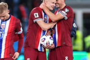 ノルウェー代表、ハーランド圧巻ハットでイスラエル下し6連勝で28年ぶりW杯出場に王手！スペインは3連勝　W杯欧州予選
