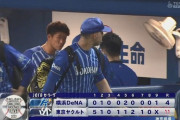 DeNA 13安打、ヤクルト14安打