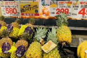 【台湾産パイナップル】３/７～ 西友・ロピア・イズミヤ等各スーパーで販売開始