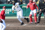 【阪神】ロハスの本領だ　6回無死満塁でこの日2本目の適時打　江越、島田との外野争いをバットでリード