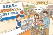 2年後、飲食料品の消費税率「1％→8％」に戻せると思う？