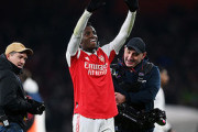 【プレミアリーグ】アーセナルがエンケティアの劇的弾でユナイテッドに痛快リベンジ！　公式戦11戦ぶりの黒星与え、大きな勝ち点3奪取