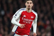 アーセナルFWハヴァーツ、今季絶望の可能性…ハムストリングを断裂か
