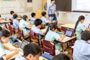 (撮影）春から小学校の先生になるけど質問ある？