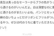 【インナー問題】ブラの上にキャミなど着ますか？
