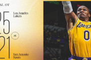 レブロン欠場のLALがOTに持ち込んで2連勝！SAS4QのFT成功率が響く