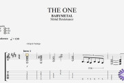 【海外】BABYMETALの曲で最も簡単なギターソロ