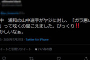 ◆悲報◆浦和DF山中亮輔「(横浜FCのサポは)ガラ悪いなあ」