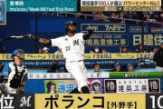 S-PARKプロ野球100人分の1位パワーヒッター部門、ロッテのポランコが3位にランクイン！