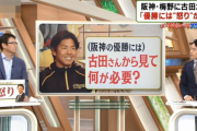阪神・梅野「阪神の優勝には古田さんから見て何が必要ですか？」古田「　」