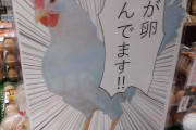 【画像】「私が卵産んでます！」作り手の顔見える斬新ポップが話題 売れ行き急増　16万6千「いいね」