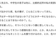ヨメ「もしかして私の息子、チー牛じゃね？」