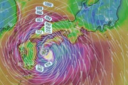 【悲報】台風10号、最強クラスのまま西日本へ