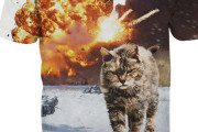 Amazonで買える謎猫Tシャツ【再】