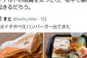 【悲報】日本のハンバーガー、アメリカ人から馬鹿にされる