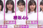 【櫻坂46】『プレミアMelodiX!』出演時間が判明！タイムテーブル解禁！