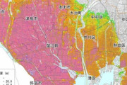 【画像】南海トラフ津波の名古屋の被害予想図ｗｗｗｗｗｗｗｗｗ