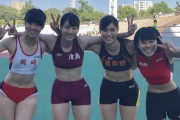 【スポーツ】陸上部JK、足腰がムチムチ