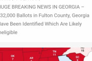 【大統領選】ＦＯＸ記者「ジョージアのフルトン郡、１３２０００票が不当」