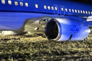 【動画】KLM航空のボーイング737もノルウェーで着陸に失敗。