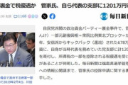 自民党議員･菅家一郎､裏金の税金を払わないどころか裏金を使って税優遇