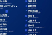【速報】サッカー日本代表、元日タイ戦の背番号発表ｗｗｗｗｗｗｗｗｗ