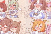 【ウマ娘】AIはまだ人間に勝てないと思い知らされたお手描き達。「これぞ人の心の光…」