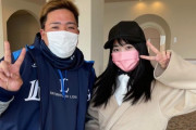 本田望結が西武山川と遭遇 「ほたぴー、キャンプ頑張ってね」