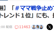 【驚愕】「＃ママ戦争止めてくるわ」記事、ヤフコメ大発狂で驚異的なコメント数が付くｗｗｗｗ