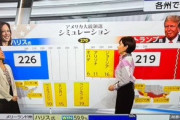 【速報】NHK「もしハリスが逆転するとしたら」のシミュレーションを妄想して現実逃避ｗｗｗｗｗｗｗｗ