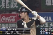 日ハム淺間.189 0本 1打点 OPS.459