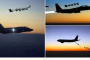 サンタさんを護衛したり支援する空軍とか好き