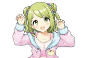 Vtuber 森中花咲さんの新キービジュアル、奇しくも同じ構えだった